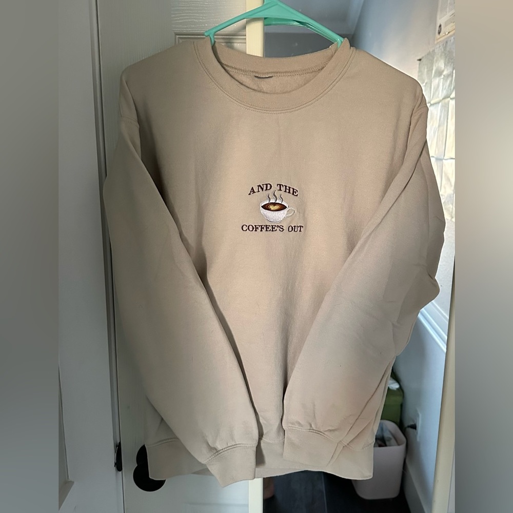 And the Coffees Out Custom Harry Styles Crewneck sweatshirt